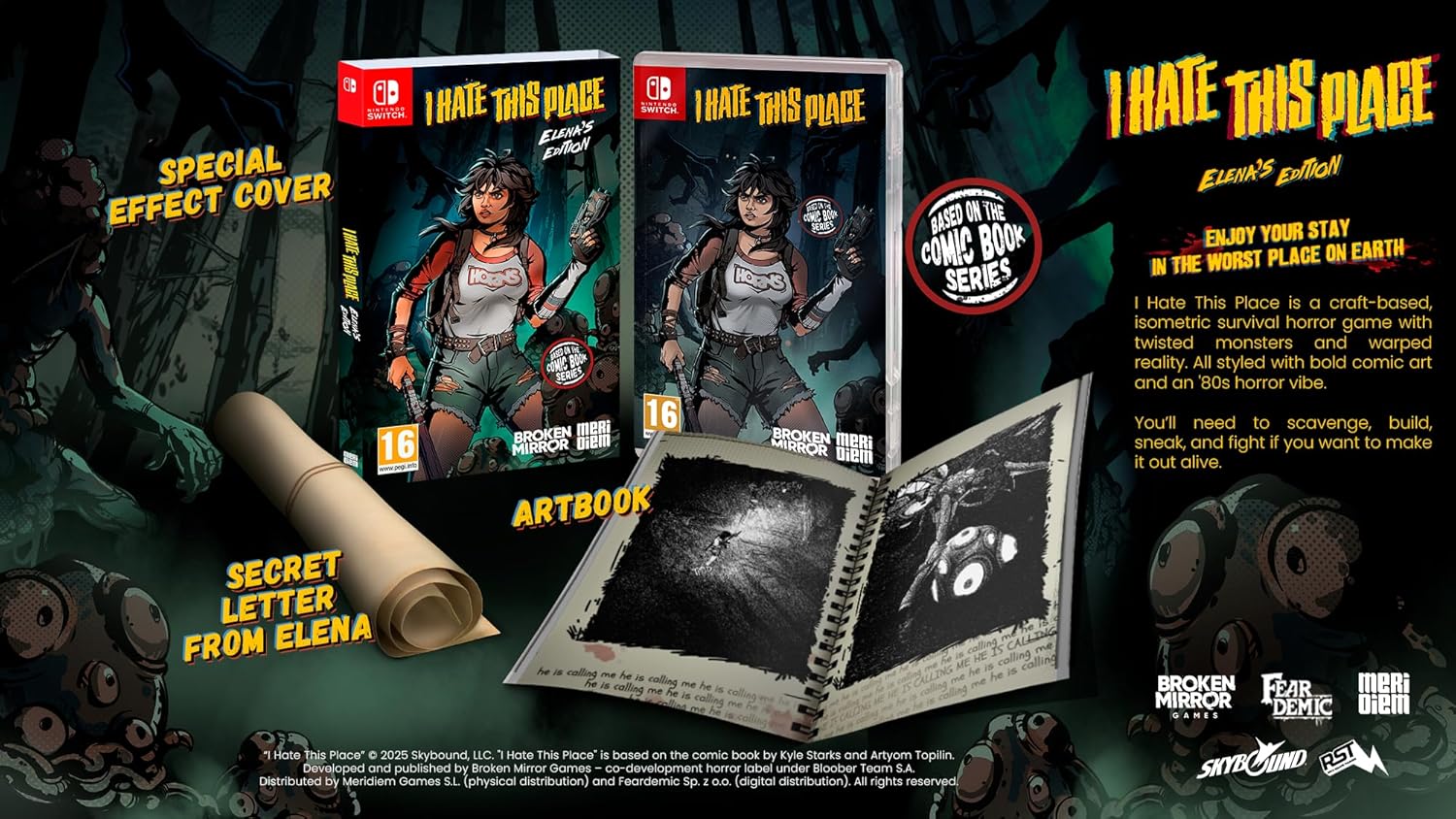 I Hate This Place [Elena's Edition] (Nintendo Switch) (Pre-order)