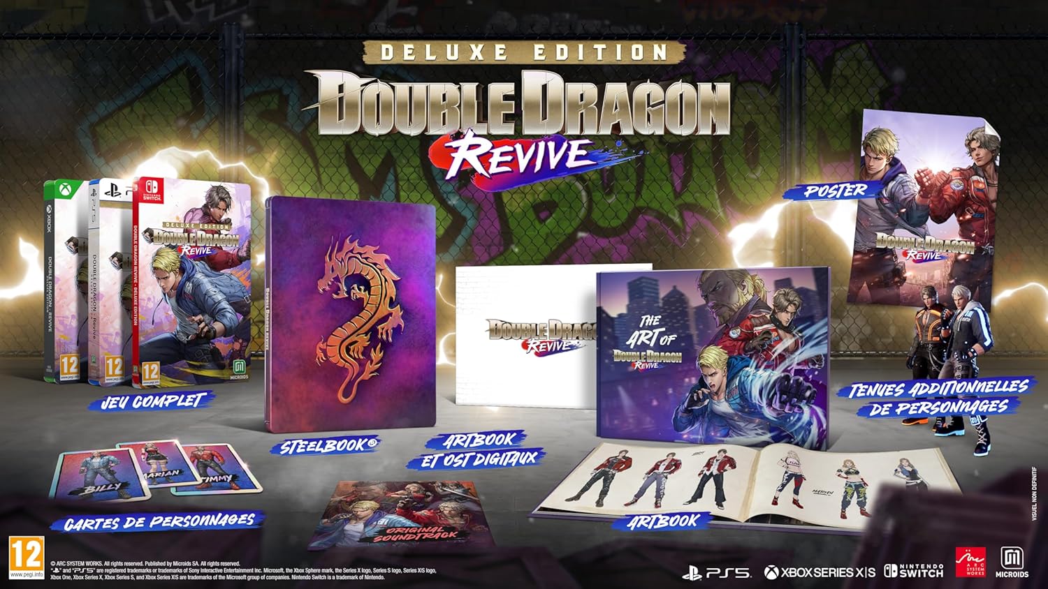 Double Dragon Revive [Deluxe Edition] (Nintendo Switch) (Pre-order)