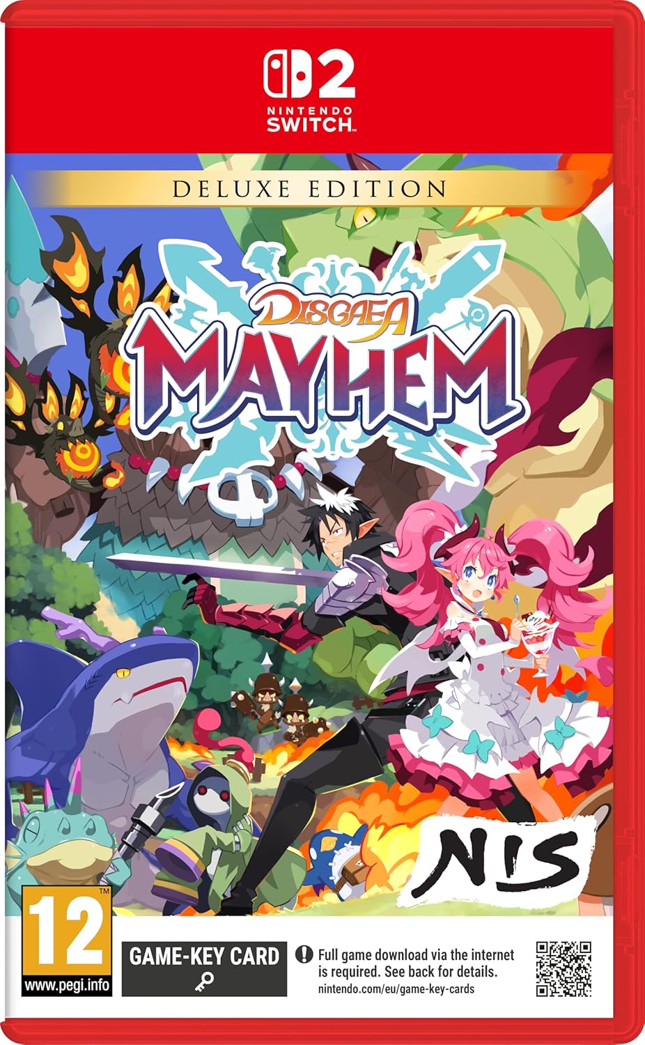 Disgaea Mayhem [Deluxe Edition] (Game-Key Card) (Nintendo Switch 2) (Pre-order)