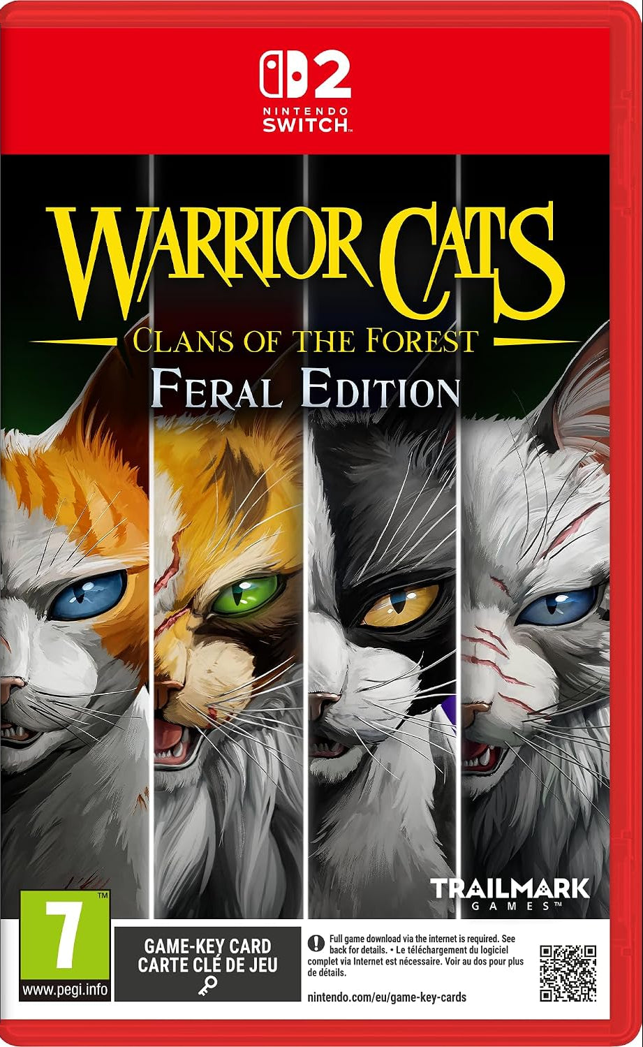 Warrior Cats: Clans of the Forest [Feral Edition] (Game-Key Card) (Nintendo Switch 2) (Pre-order)