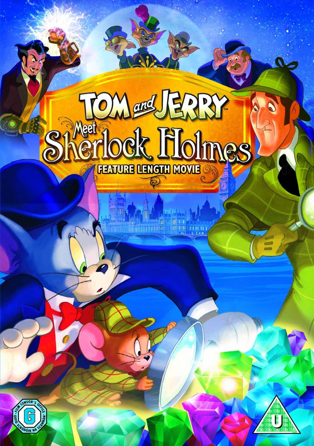Tom & Jerry Meet Sherlock Holmes (2010) (DVD Movie) (Pre-owned)