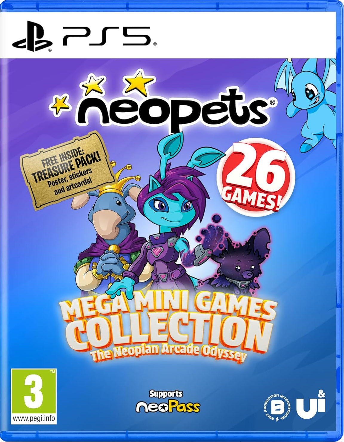 Neopets: Mega Mini Games Collection - The Neopian Arcade Odyssey [Day One Edition] (PS5)