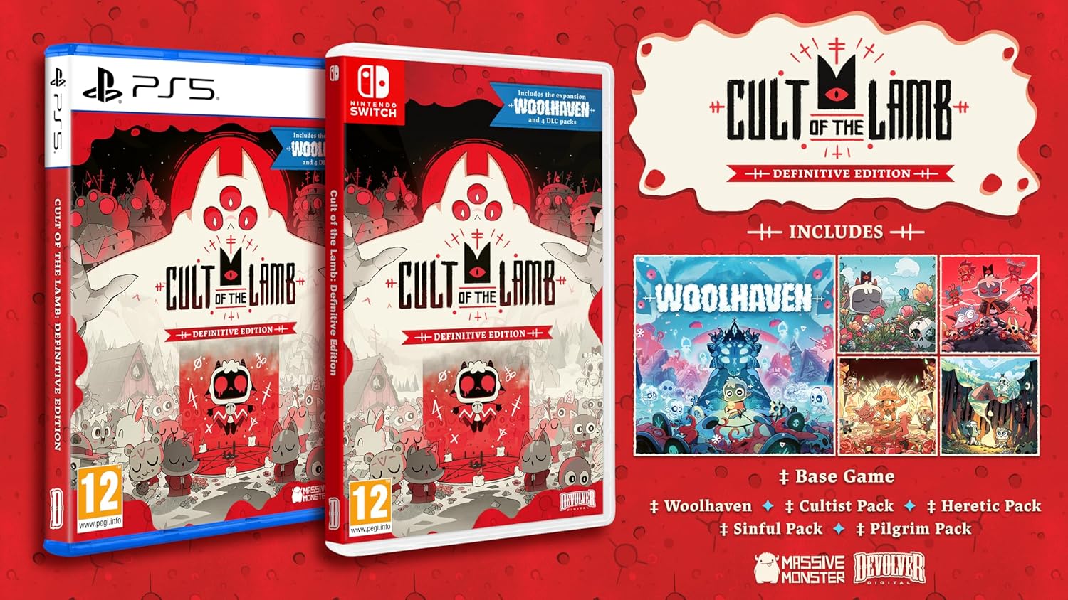 Cult of the Lamb [Definitive Edition] (Nintendo Switch) (Pre-order)