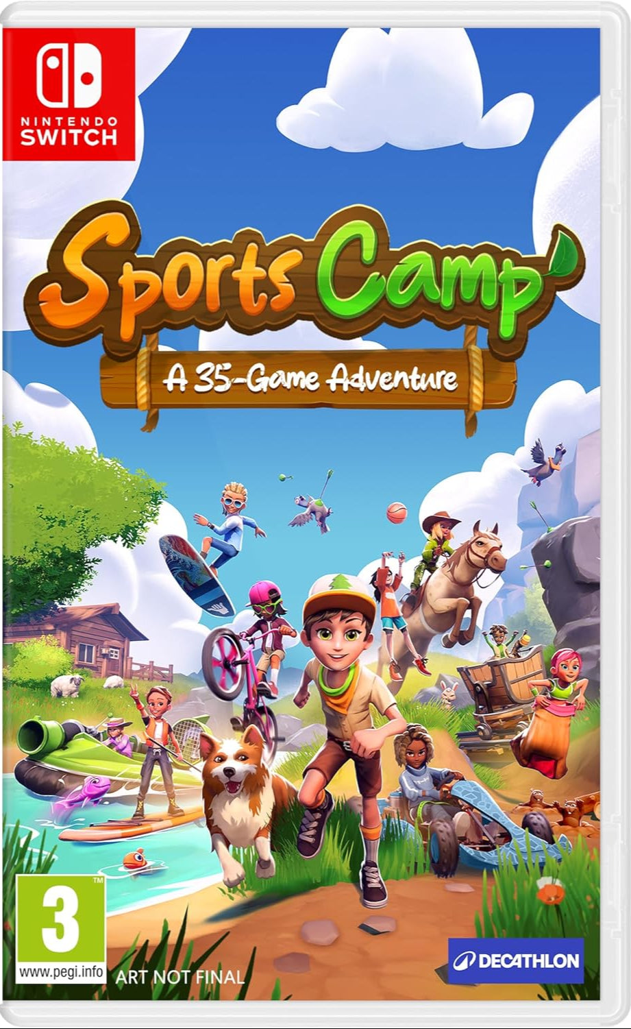 Sports Camp: A 35 - Game Adventure (Nintendo Switch) (Pre-order)