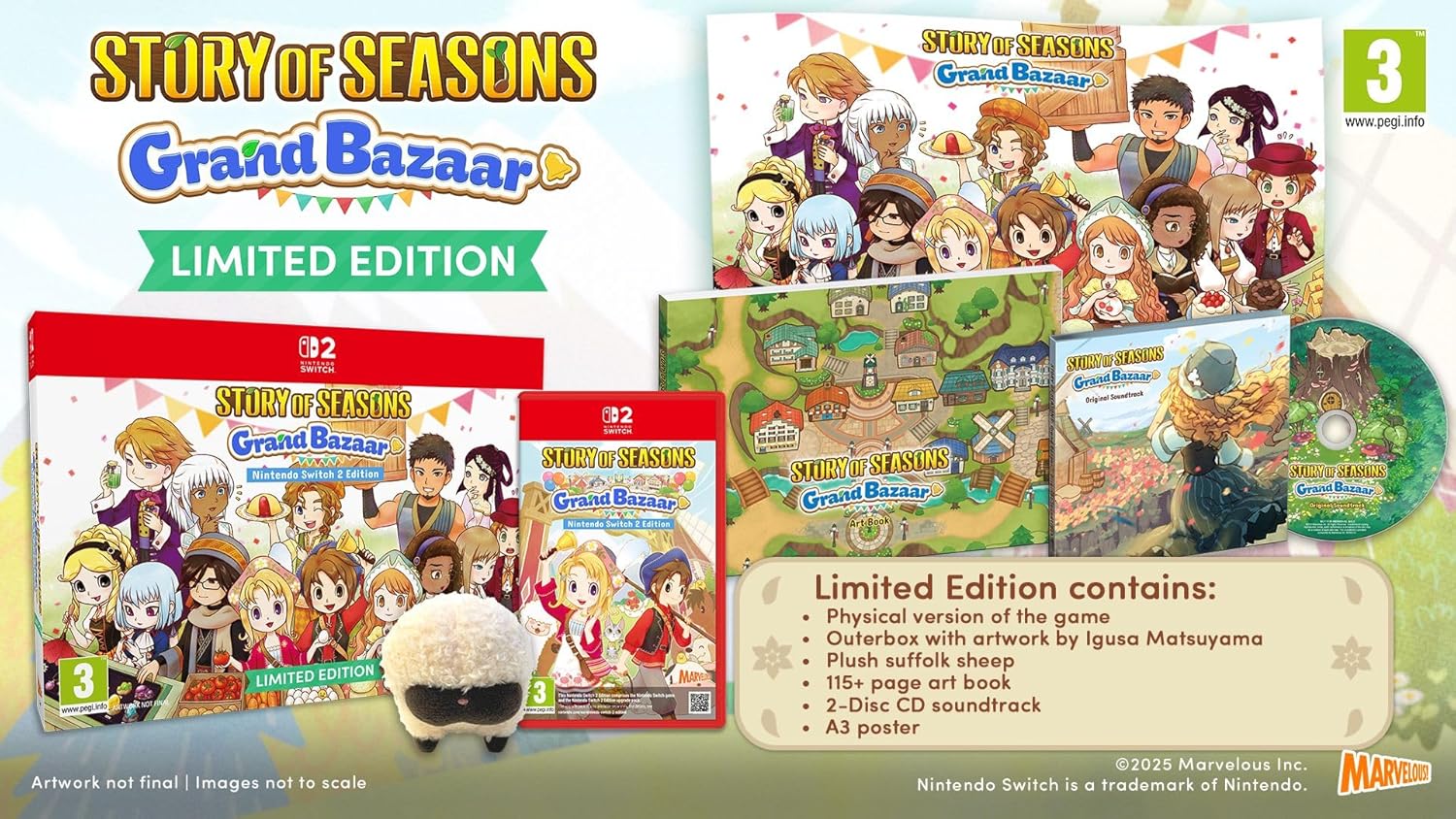 Story of Seasons: Grand Bazaar [Limited Edition] (Nintendo Switch 2) (Pre-order)