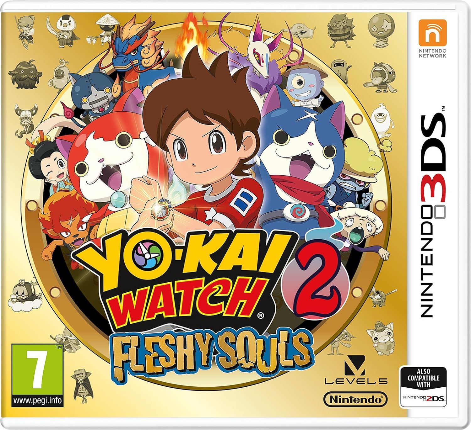 Yo-Kai Watch 2: Fleshy Souls (Nintendo 3DS) (Pre-owned)