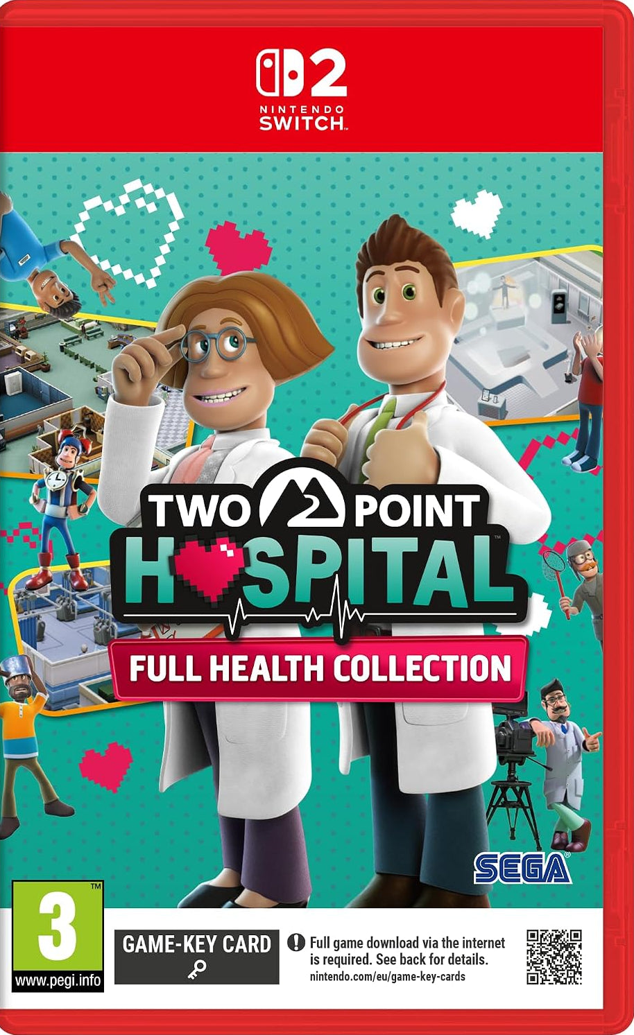 Two Point Hospital: Full Health Collection (Game-Key Card) (Nintendo Switch 2) (Pre-order)