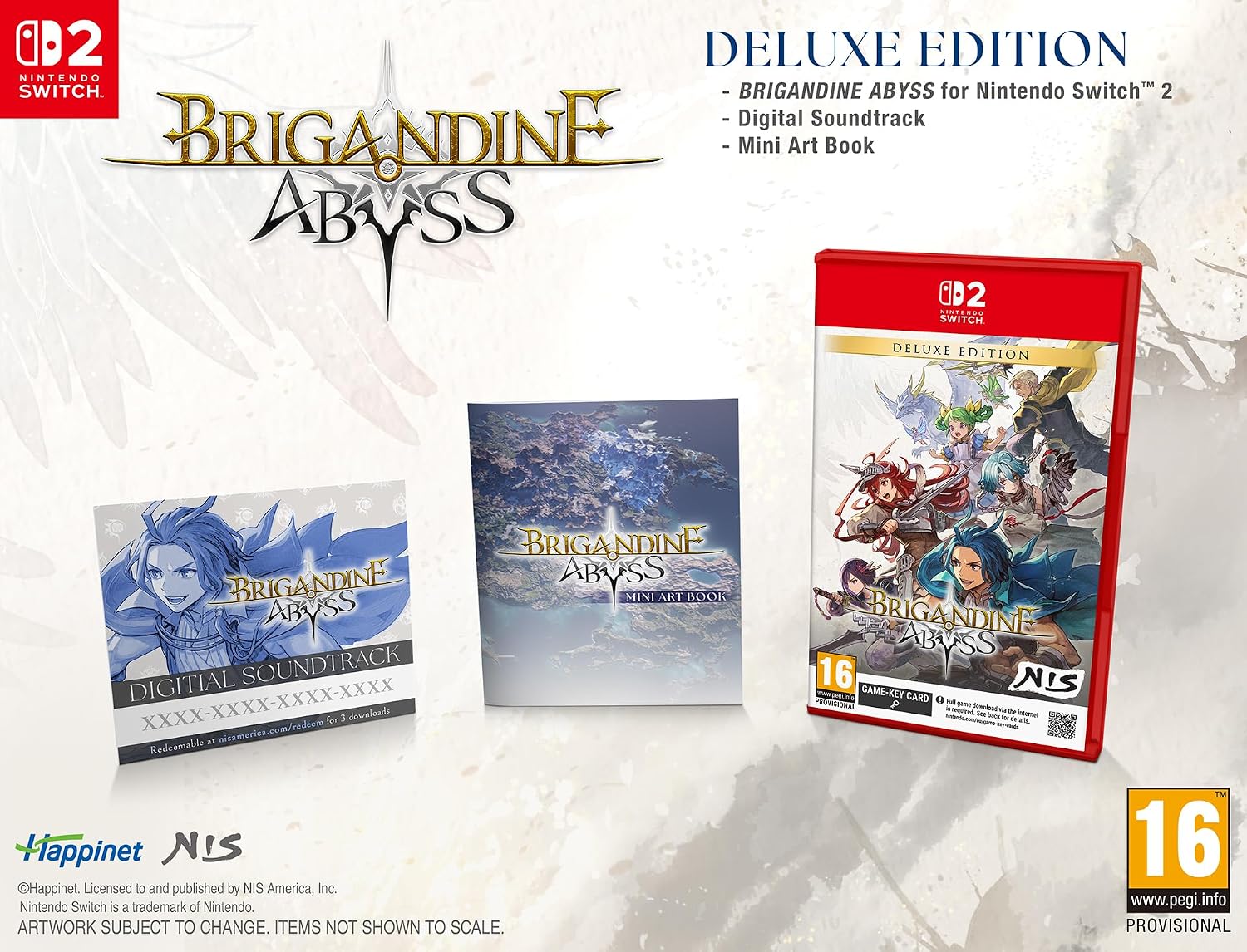Brigandine Abyss [Deluxe Edition] [Game-Key Card] (Nintendo Switch 2) (Pre-order)