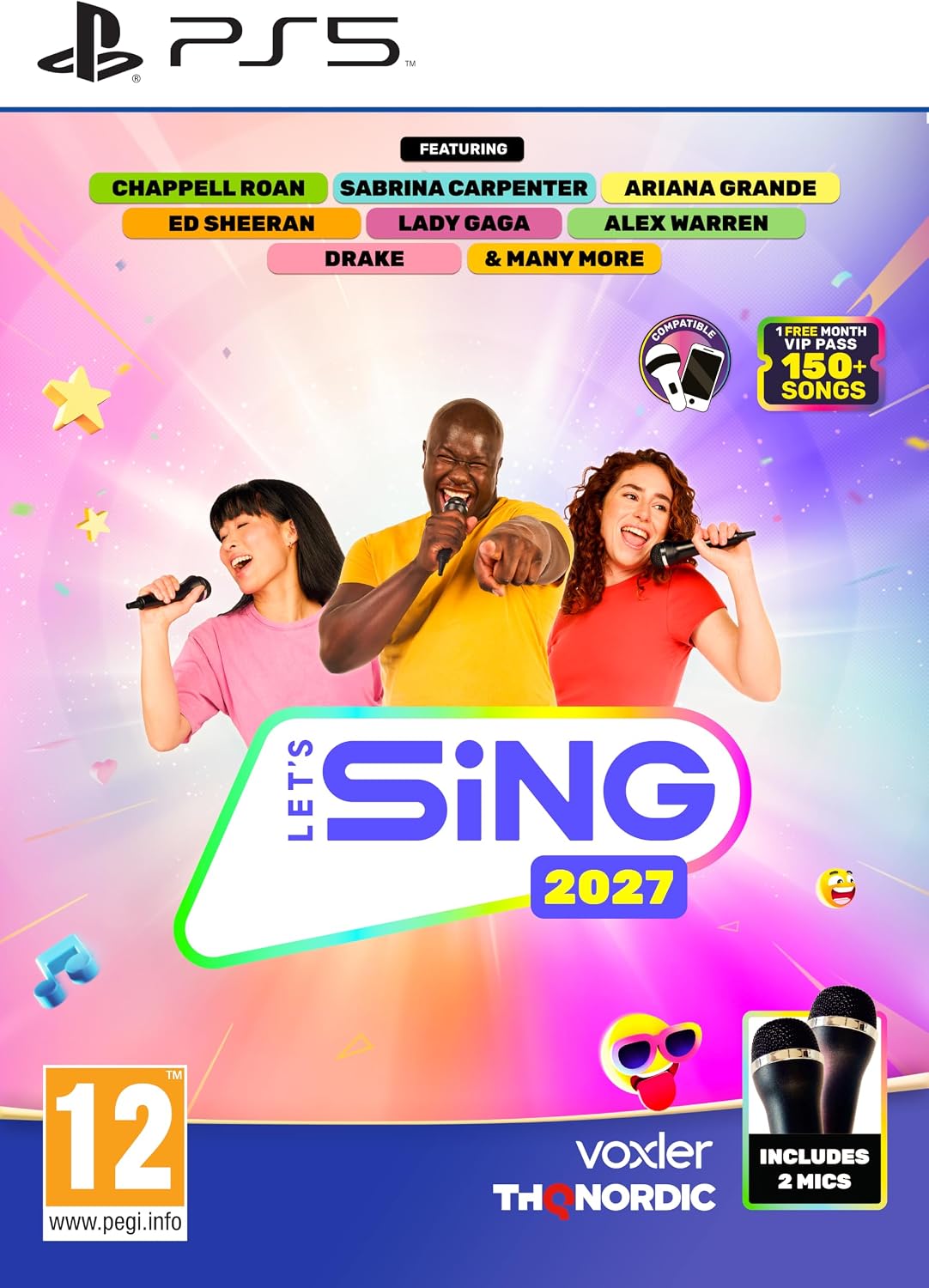 Let's Sing 2027 [2-Mic Bundle] (PS5) (Pre-order)