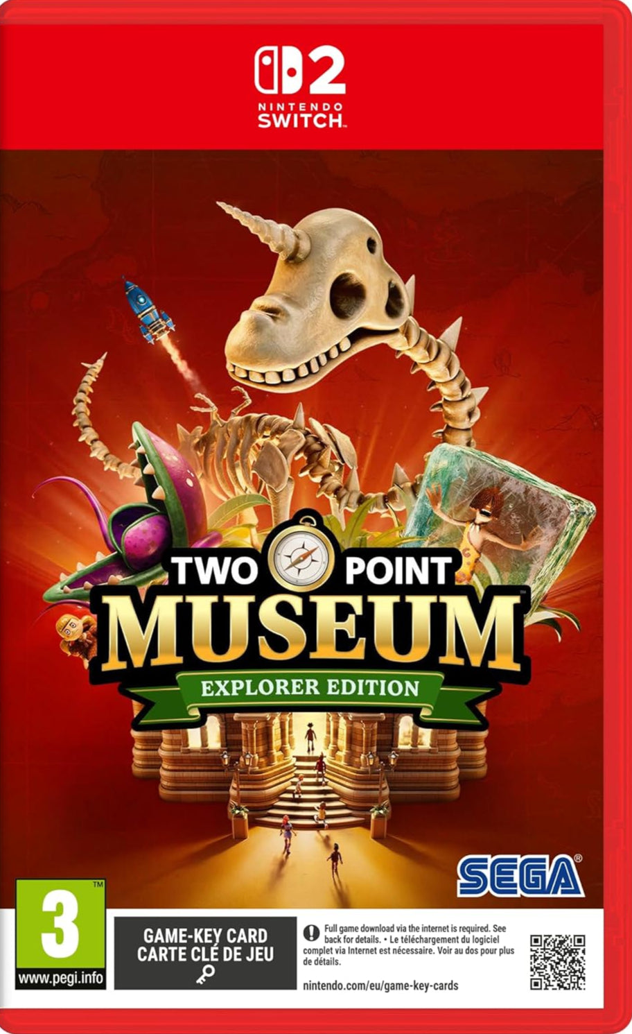 Two Point Museum: Explorer Edition (Game-Key Card) (Nintendo Switch 2) (Pre-order)
