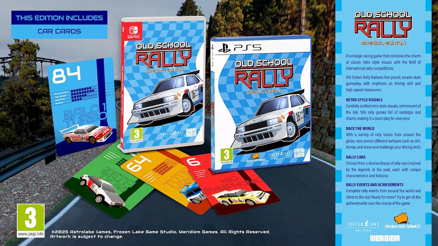 Old School Rally [Special Edition] (PS5) (Pre-order)