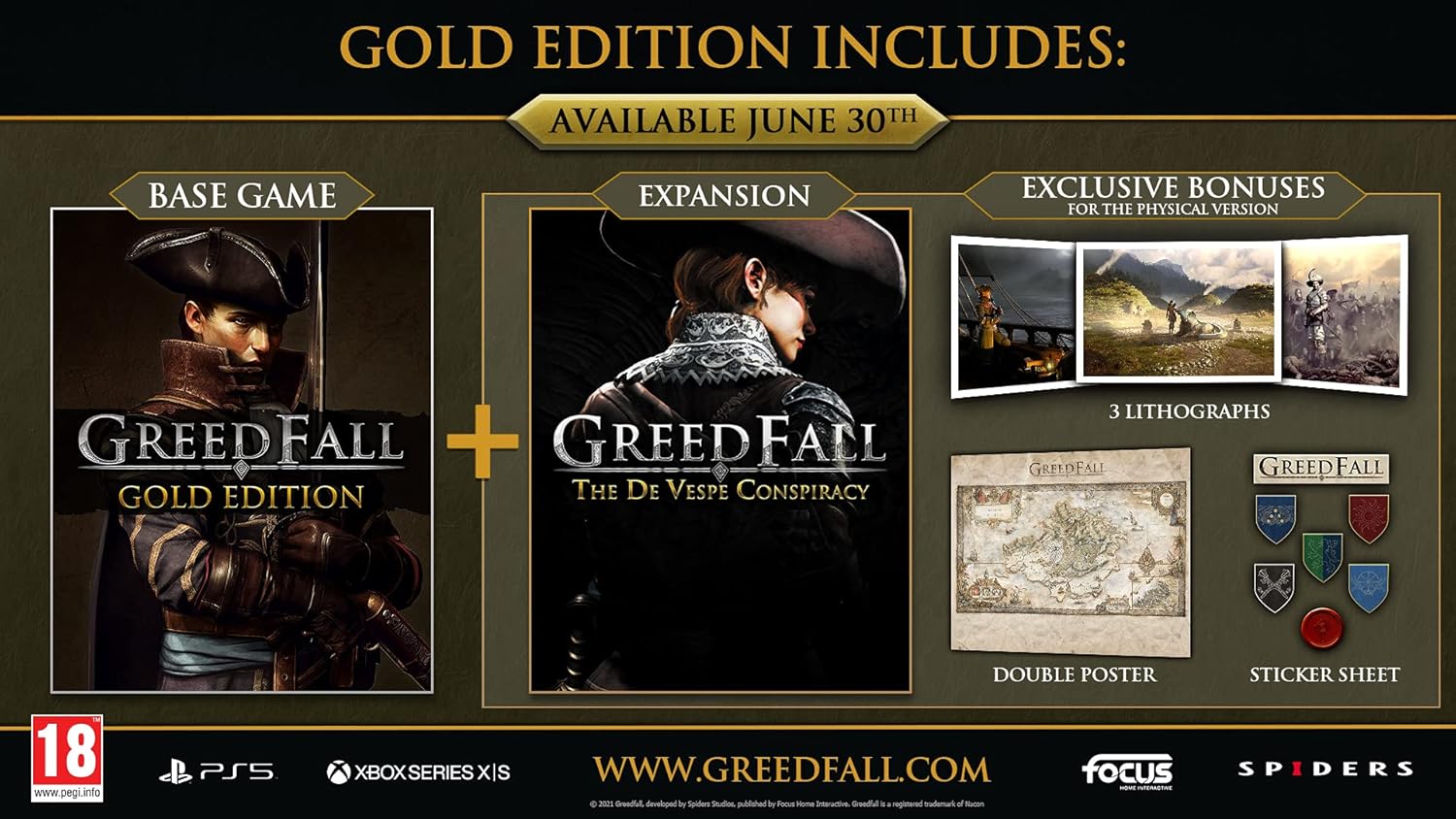 Greedfall [Gold Edition] (PS5)