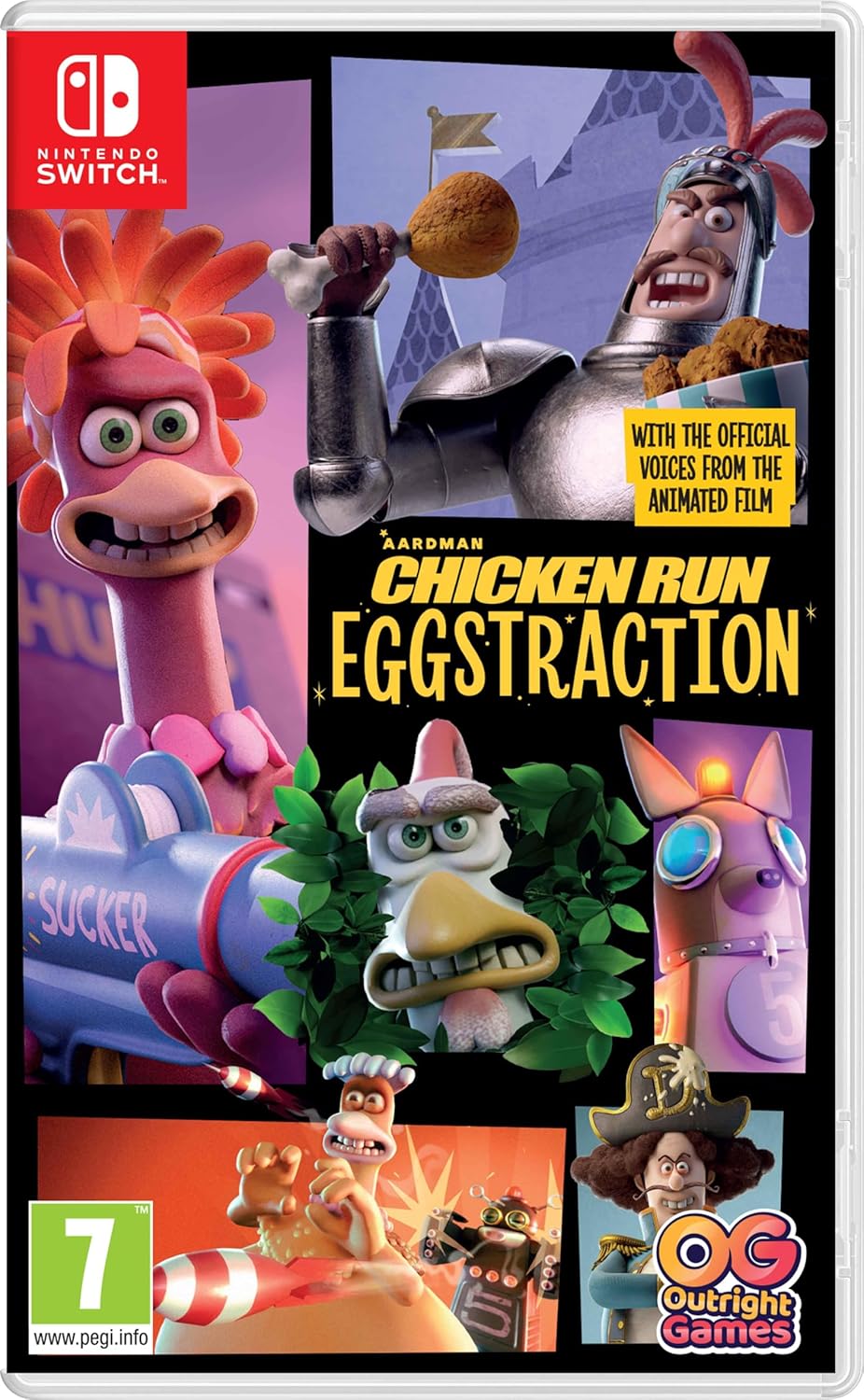 Chicken Run - Eggstraction (Nintendo Switch) (Pre-order)