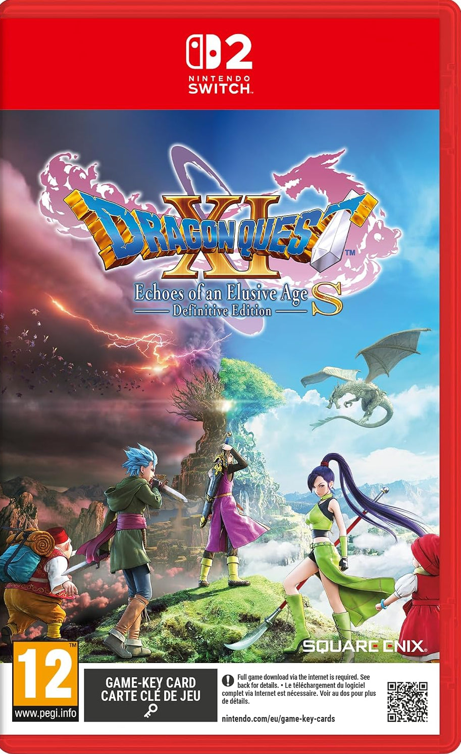 Dragon Quest XI S: Echoes of an Elusive Age [Definitive Edition] (Game-Key Card) (Nintendo Switch 2) (Pre-order)