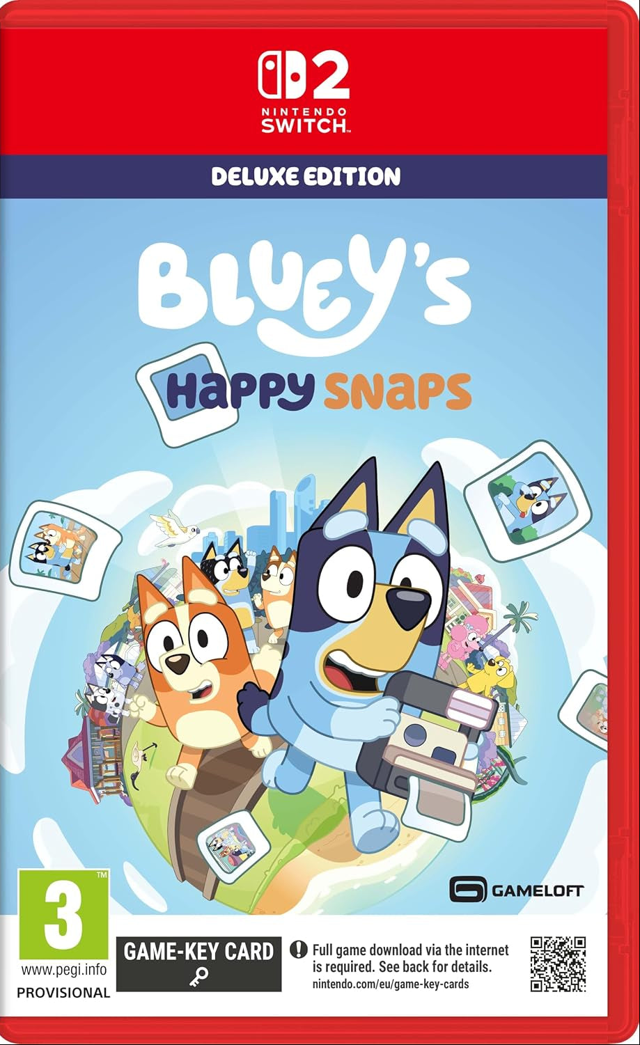 Bluey's Happy Snaps [Deluxe Edition] (Game-Key Card) (Nintendo Switch 2) (Pre-order)
