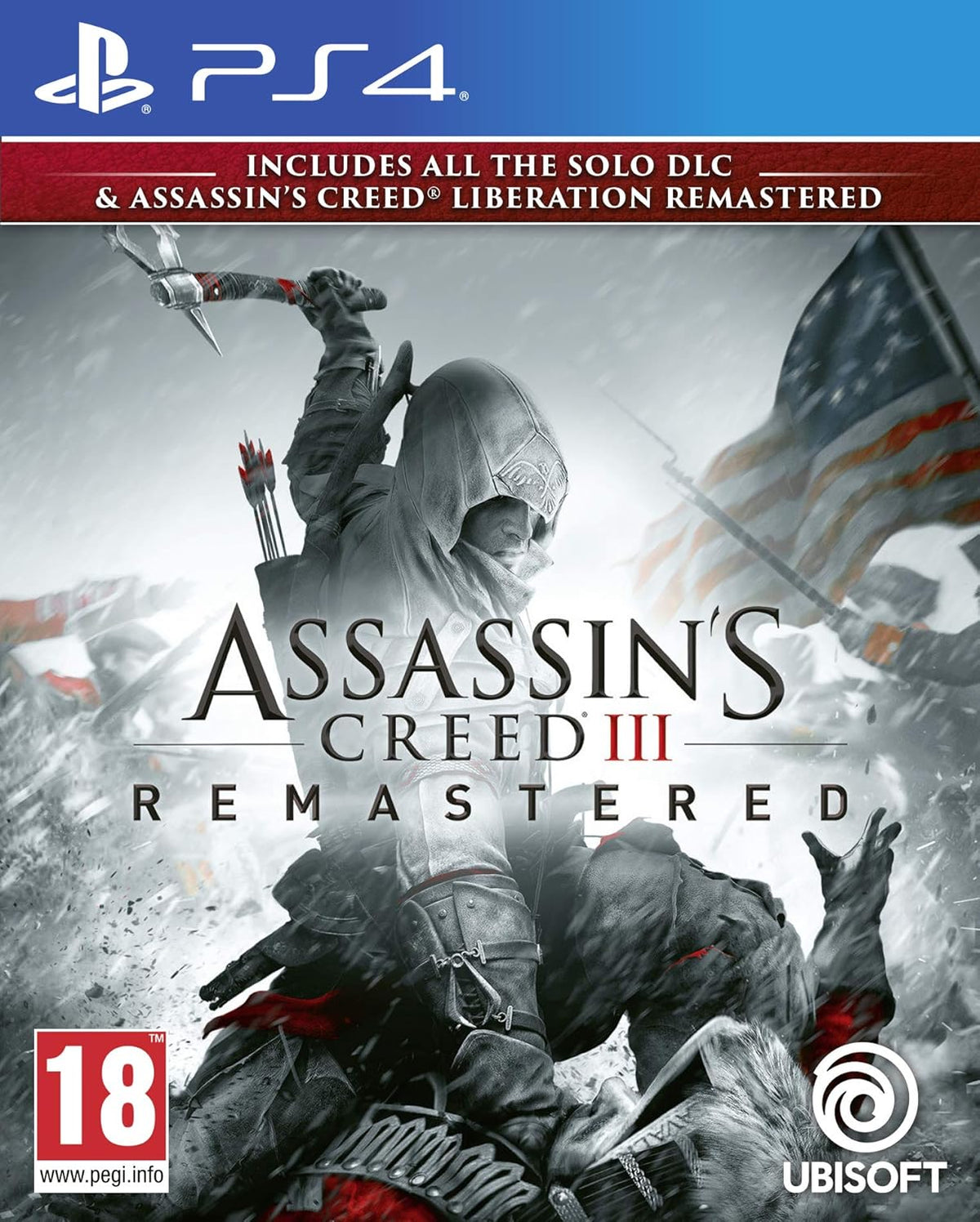 Assassin's Creed III Remastered (PS4) (Sealed)