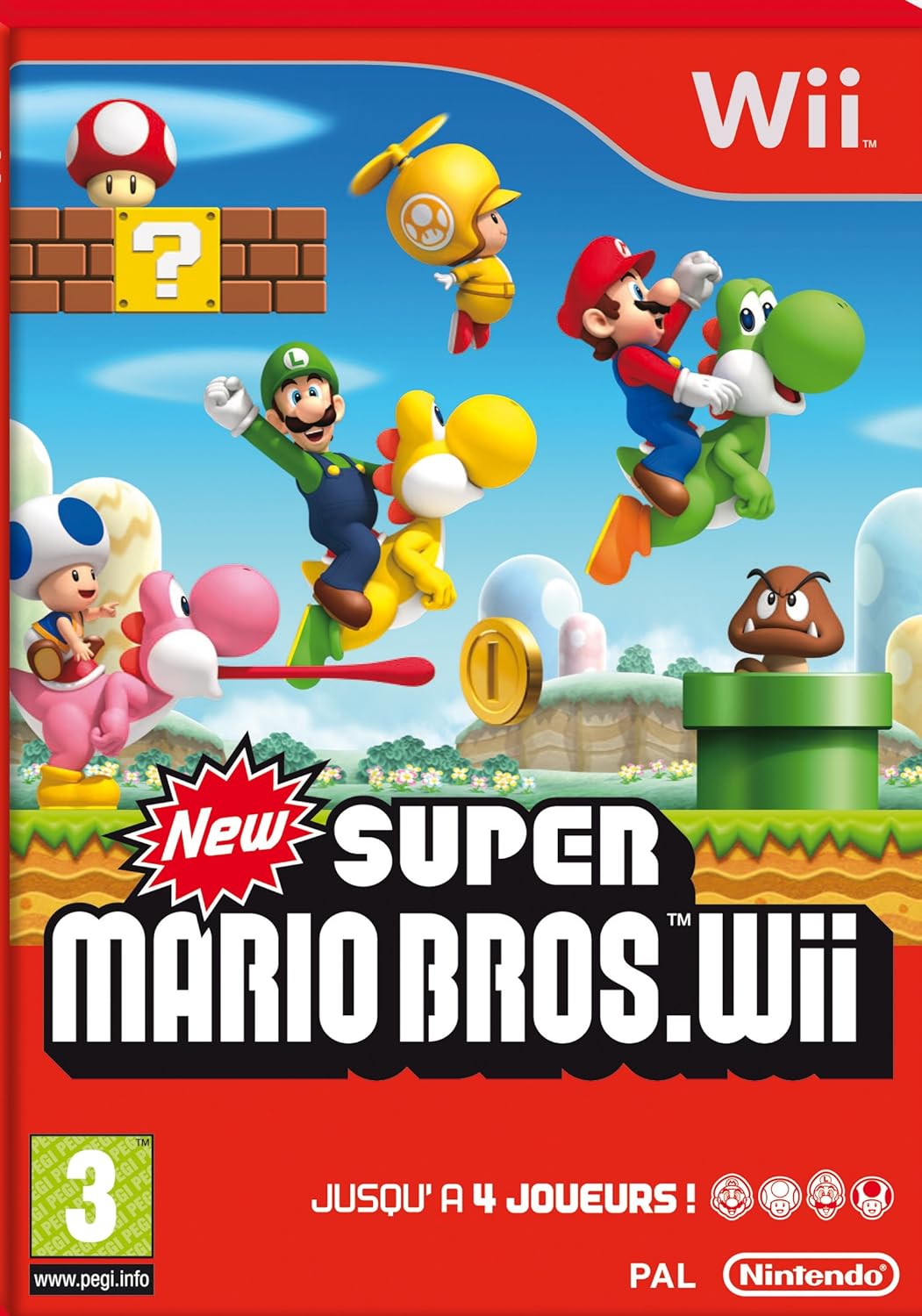 New Super Mario Bros. Wii (Wii) (Pre-owned)