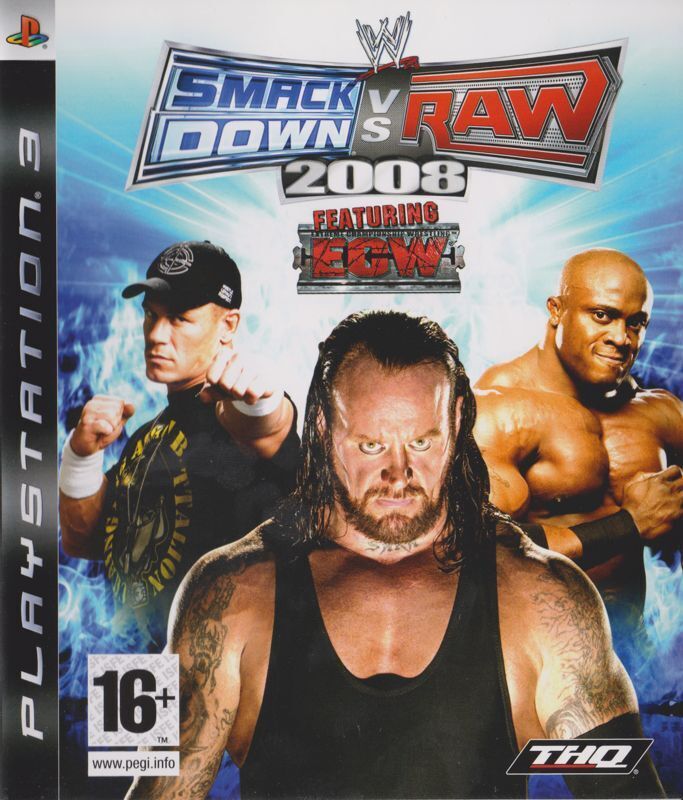 WWE Smackdown VS Raw 2008 (PS3) (Pre-owned)