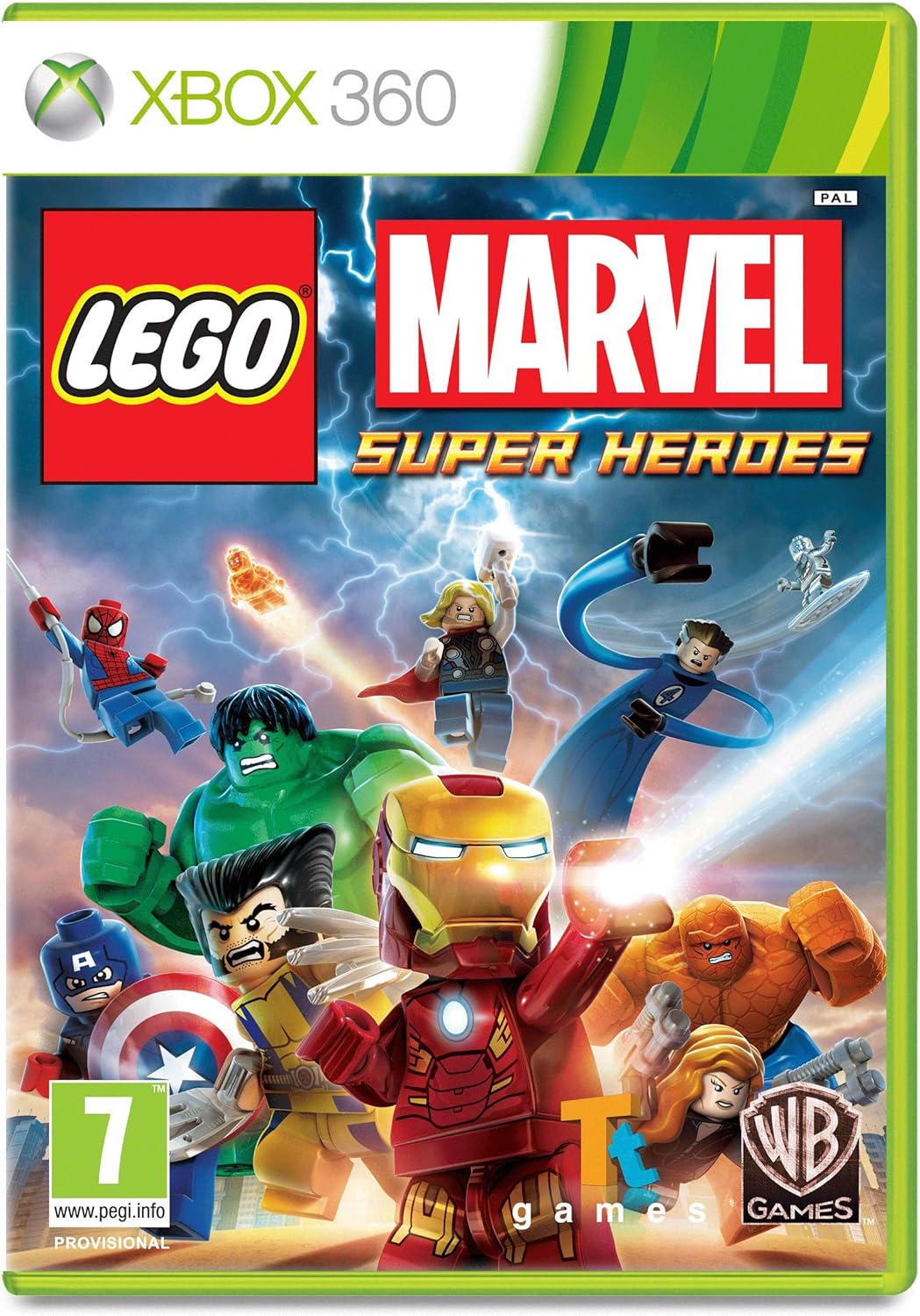 LEGO Marvel Super Heroes (Xbox 360) (Pre-owned) [Reprinted Cover]