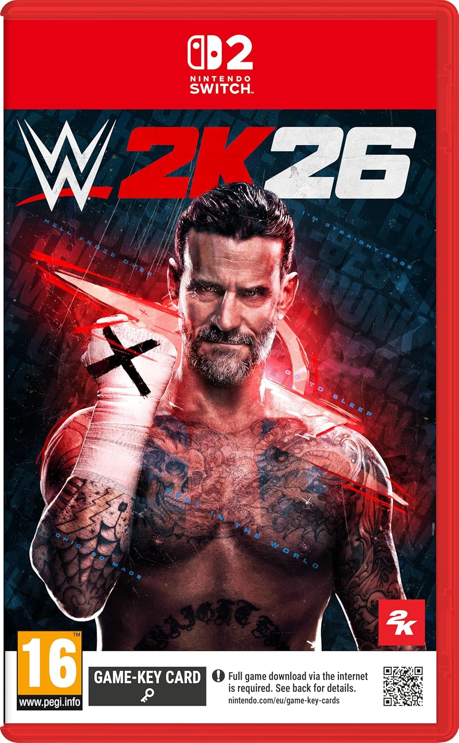 WWE 2K26 (Game-Key Card) (Nintendo Switch 2)