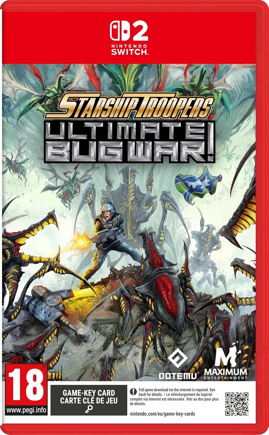 Starship Troopers: Ultimate Bug War! (Game-Key Card) (Nintendo Switch 2) (Pre-order)