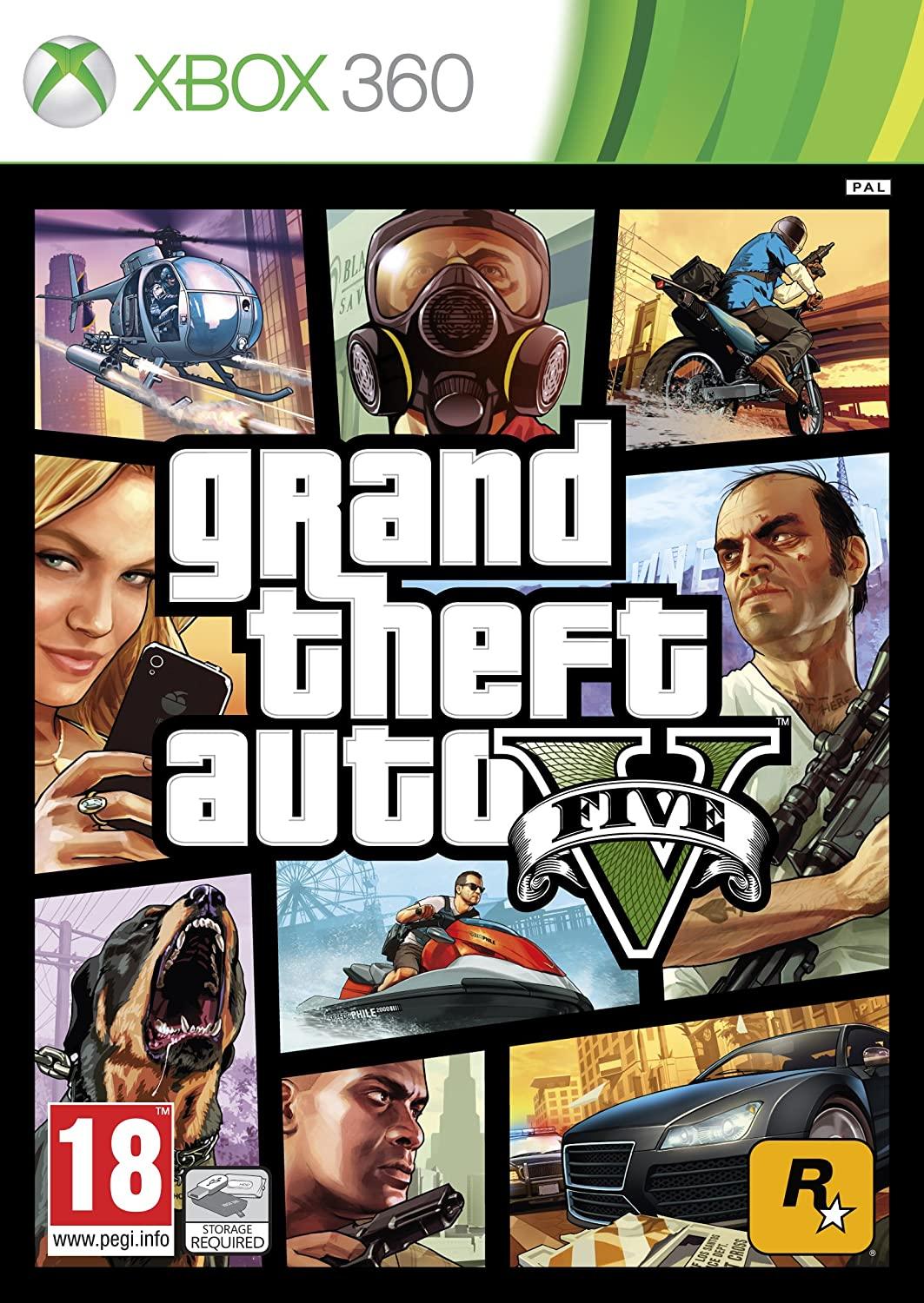 Grand Theft Auto V (GTA) (Xbox 360) (Pre-owned) - GameStore.mt | Powered by Flutisat