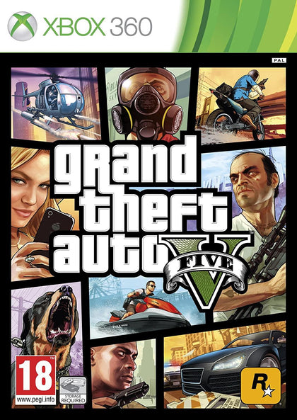Grand Theft Auto V (GTA) (Xbox 360) (Pre-owned)