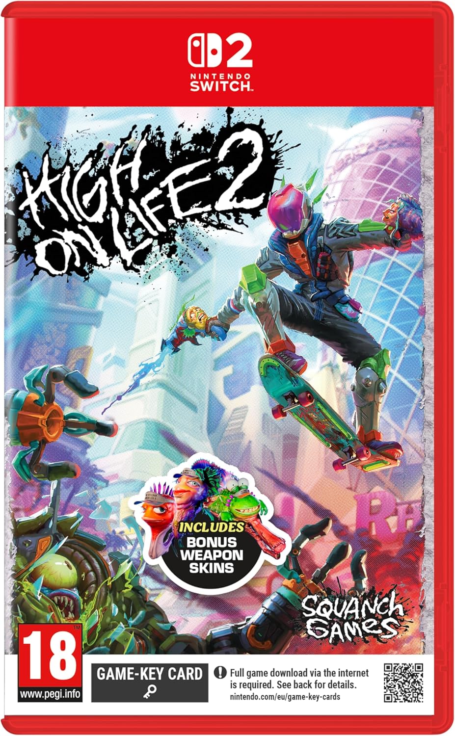 High on Life 2 (Game-Key Card) (Nintendo Switch 2) (Pre-order)