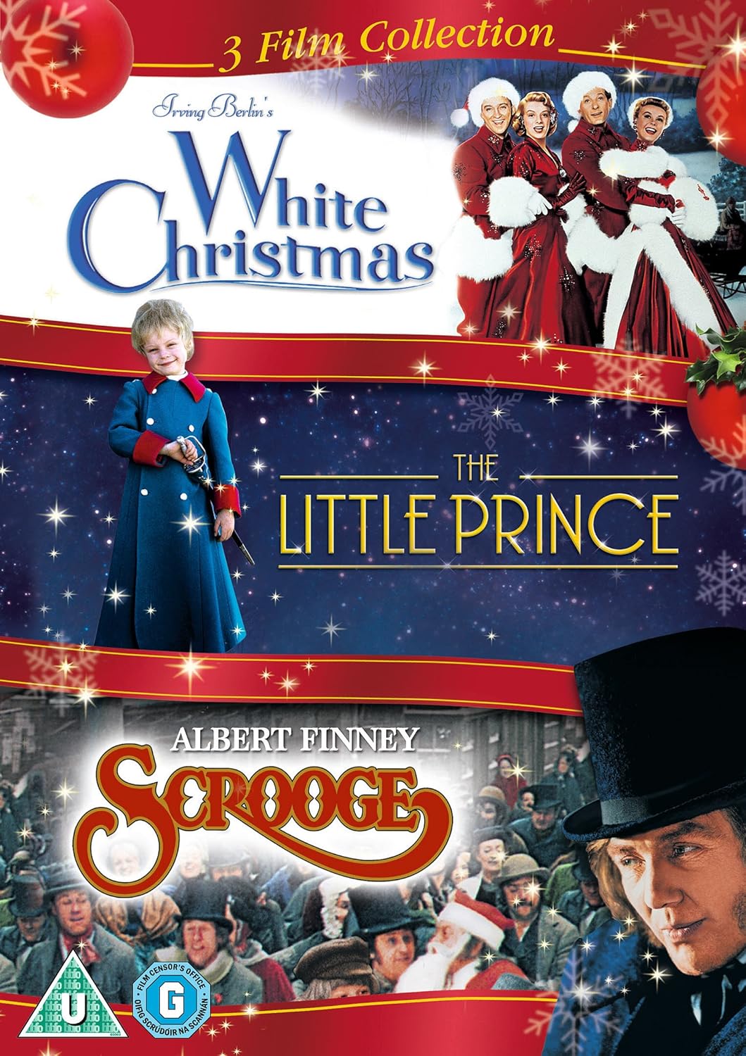 White Christmas / The Little Prince / Scrooge (1954-1974-1970) (DVD Movie) (Pre-owned)