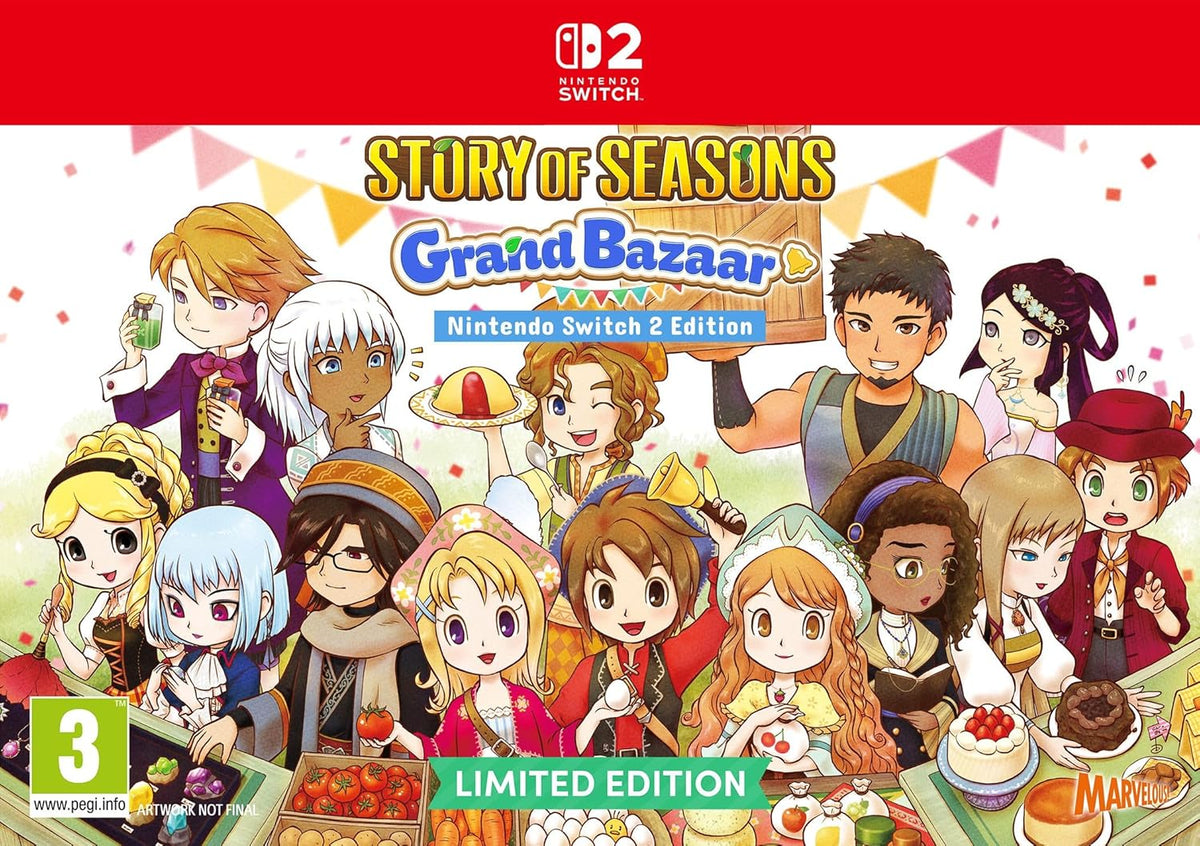 Story of Seasons: Grand Bazaar [Limited Edition] (Nintendo Switch 2)
