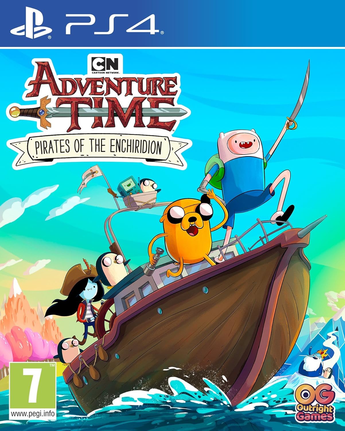 Adventure Time: Pirates of the Enchiridion (PS4) (Pre-owned)