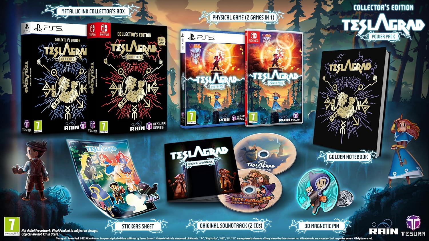 Teslagrad Power Pack [Collector's Edition] (PS5) (Pre-order)