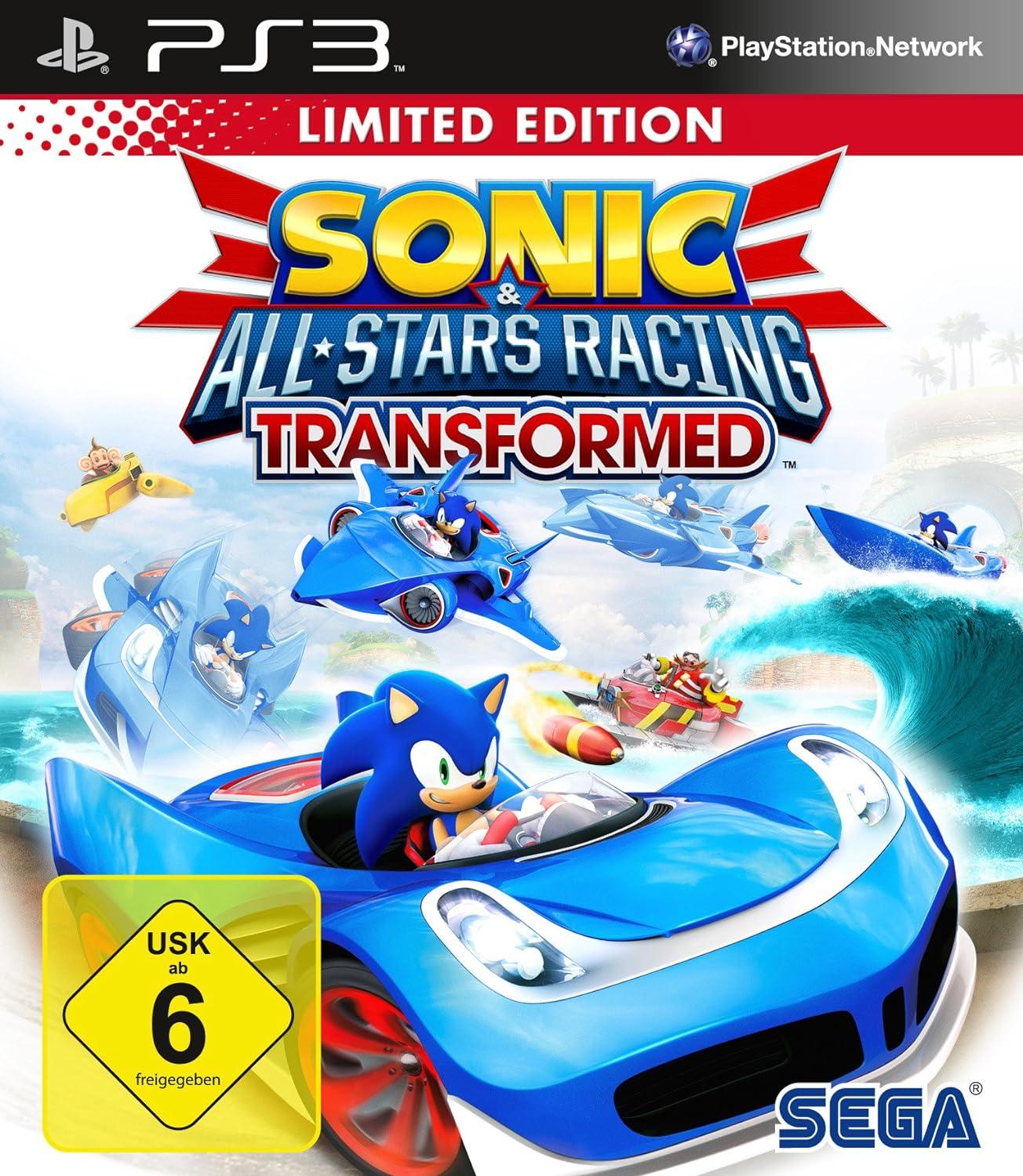Sonic & All-Stars Racing Transformed - Limited Edition (PS3) (Pre-owned) - GameStore.mt | Powered by Flutisat