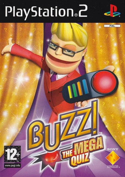Buzz! The Mega Quiz (PS2) (Pre-owned)