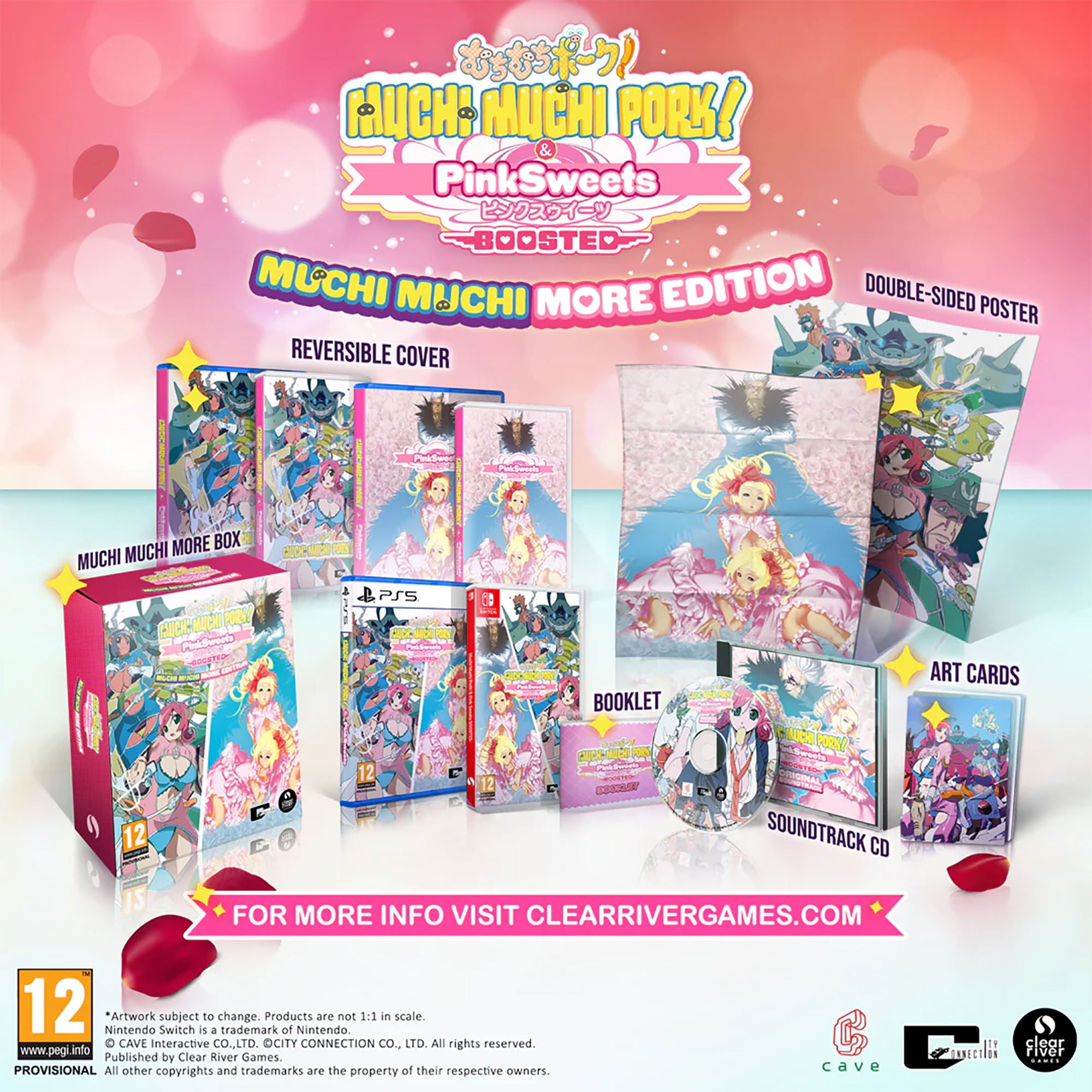 Muchi Muchi Pork! & PinkSweets Boosted [Muchi Muchi More Edition] (PS5) (Pre-order)