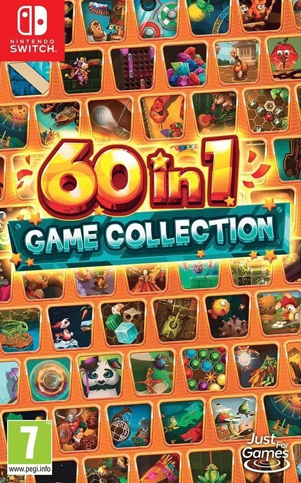 60 in 1 Game Collection (Nintendo Switch) (Pre-owned)