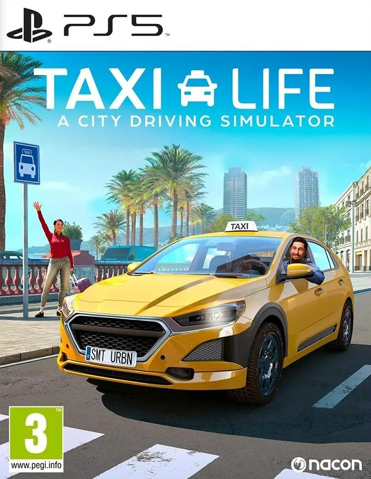 Taxi Life: A City Driving Simulator (PS5) (Pre-owned)