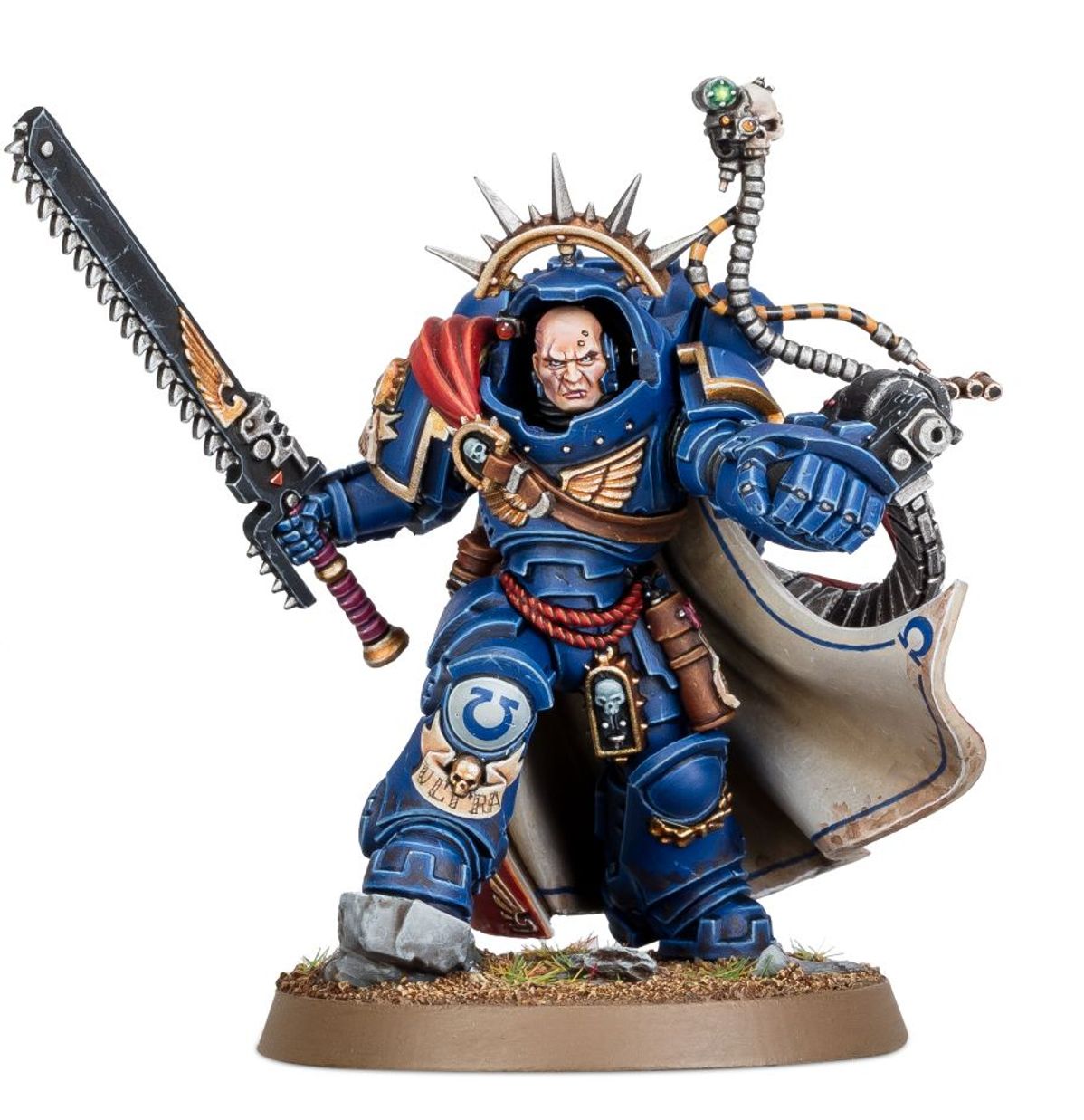 Space Marines: Captain in Gravis Armour (Warhammer 40,000 | 48-70)