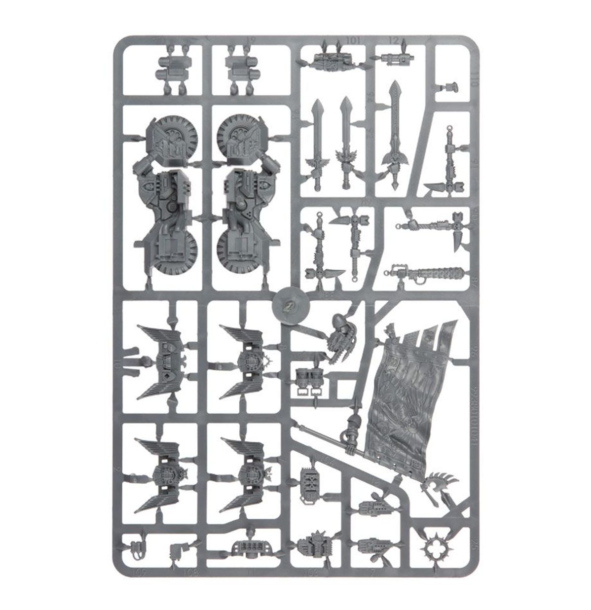 Dark Angels: Ravenwing Command Squad/Black Knights (Warhammer 40,000 | 44-11)