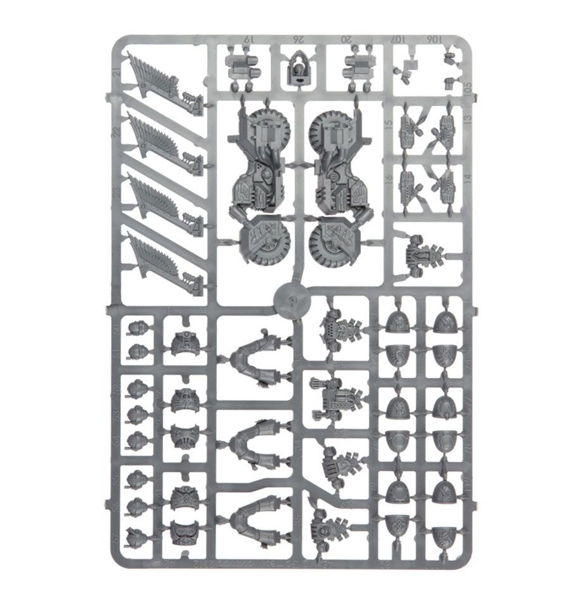 Dark Angels: Ravenwing Command Squad/Black Knights (Warhammer 40,000 | 44-11)