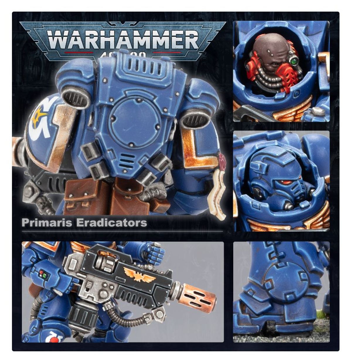 Space Marines: Primaris Eradicators (Warhammer 40,000 | 48-43)