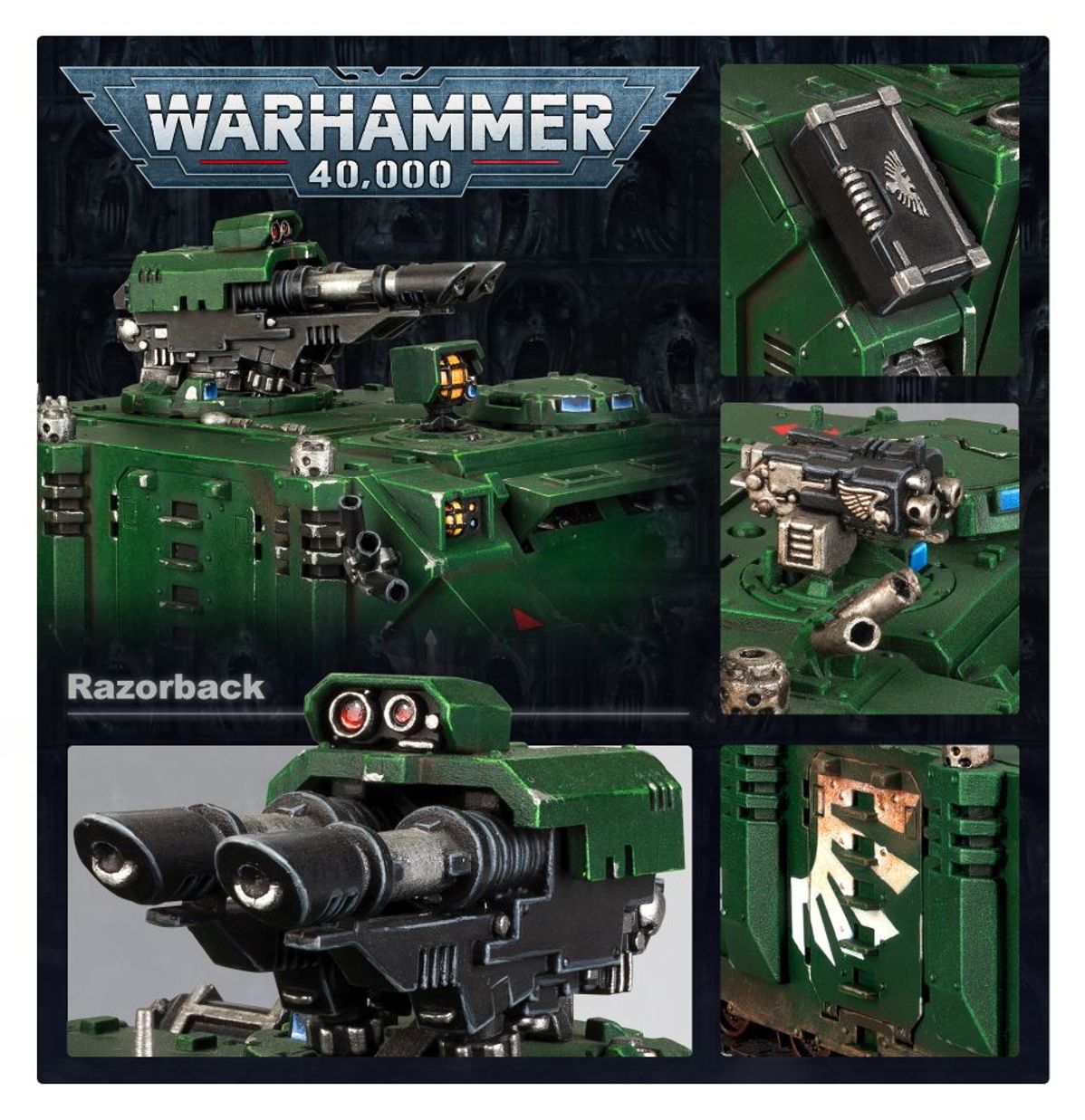 Space Marines: Razorback (Warhammer 40,000 | 48-21)