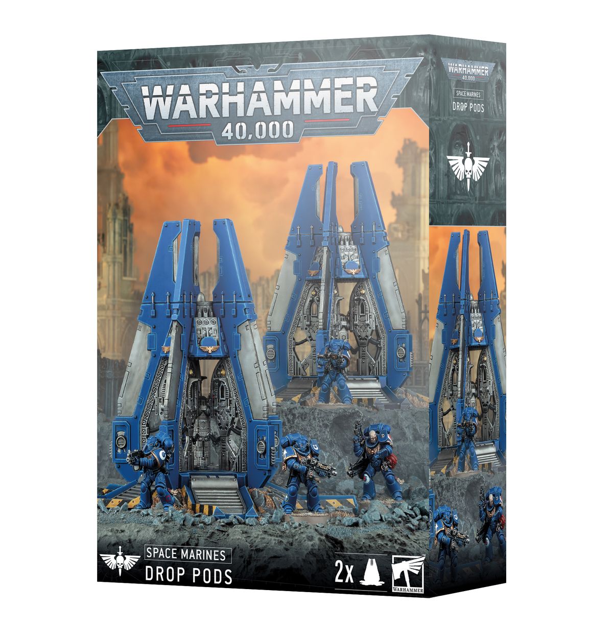 Space Marines: Drop Pods (Warhammer 40,000 | 48-101)
