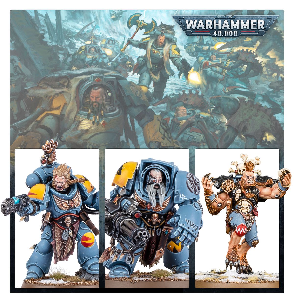 Combat Patrol: Space Wolves (Warhammer 40,000 | 73-532)