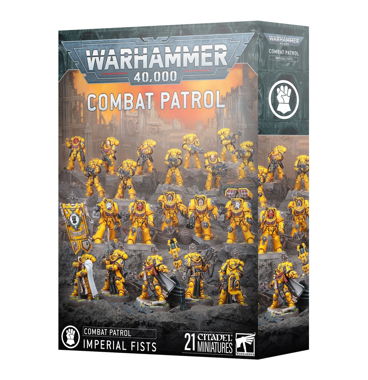 Combat Patrol: Imperial Fists (Warhammer 40,000 | 73-557) (Pre-order)