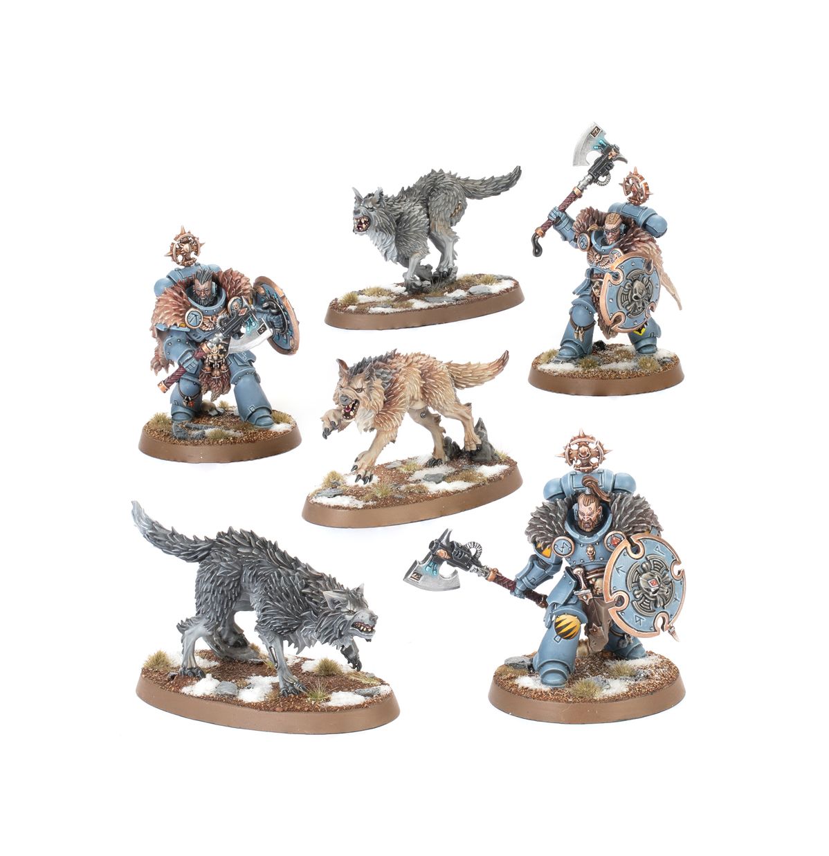 Space Wolves: Wolf Guard Headtakers (Warhammer 40,000 | 53-29) (Pre-order)