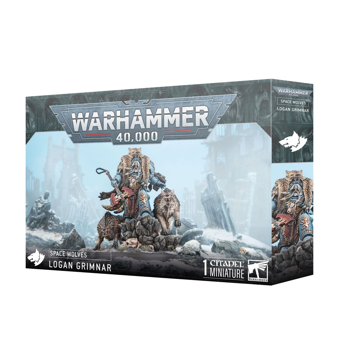 Space Wolves: Logan Grimnar (Warhammer 40,000 | 53-28)