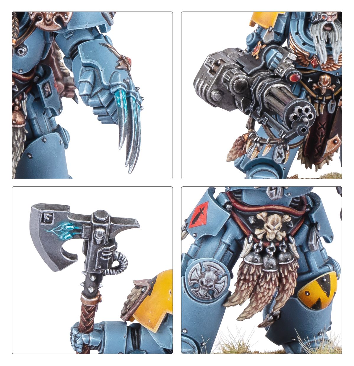 Space Wolves: Wolf Guard Terminators (Warhammer 40,000 | 53-36)