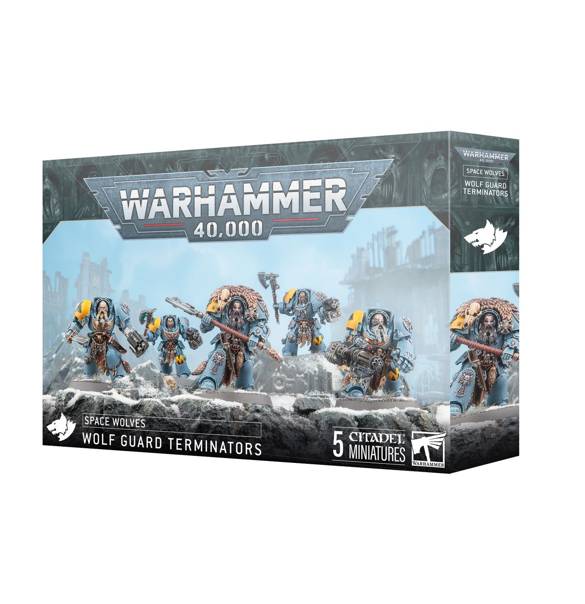 Space Wolves: Wolf Guard Terminators (Warhammer 40,000 | 53-36)