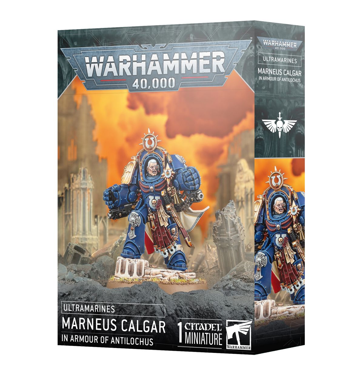 Ultramarines: Marneus Calgar in Armour of Antilochus (Warhammer 40,000 | 55-74)